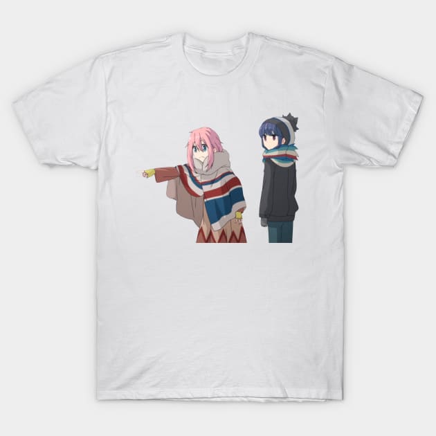 Rin and Nadeshiko Hanging Out T-Shirt by KokoroPopShop